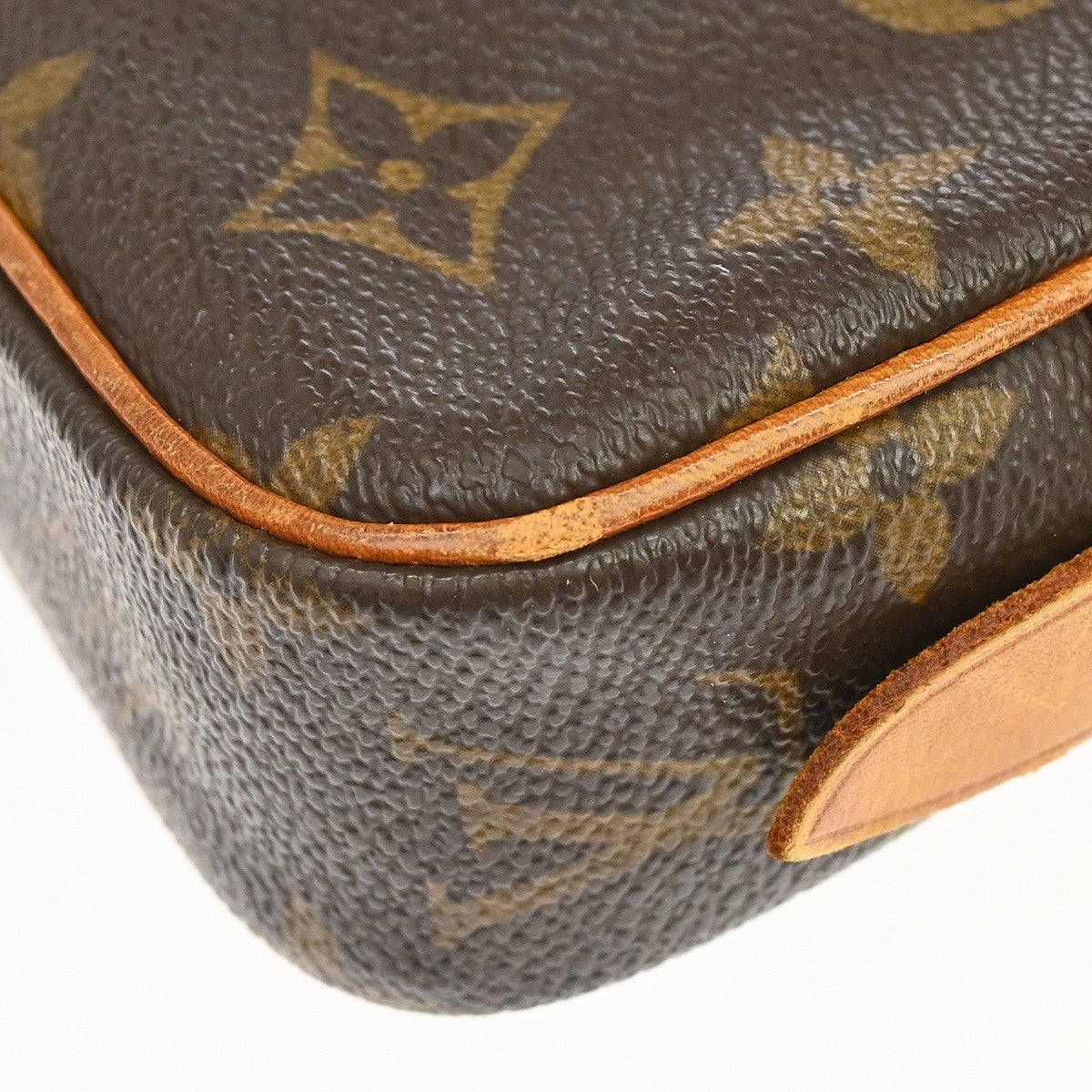 Louis Vuitton Pochette Marly Bandouliere Monogram Canvas Brown Canvas Shoulder Bag Bag (Pre-Owned)