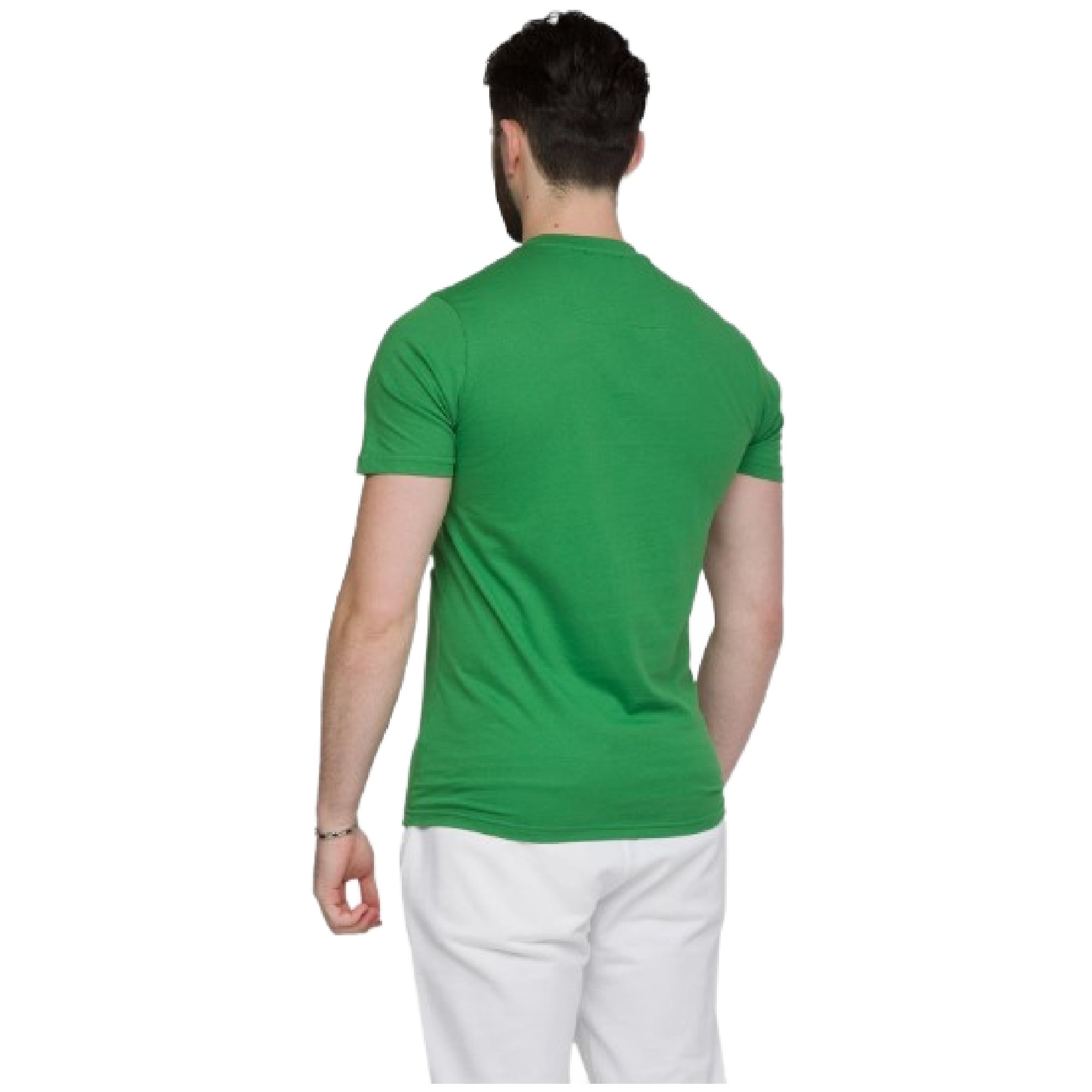 Cavalli Class Men's Green Logo T-shirt