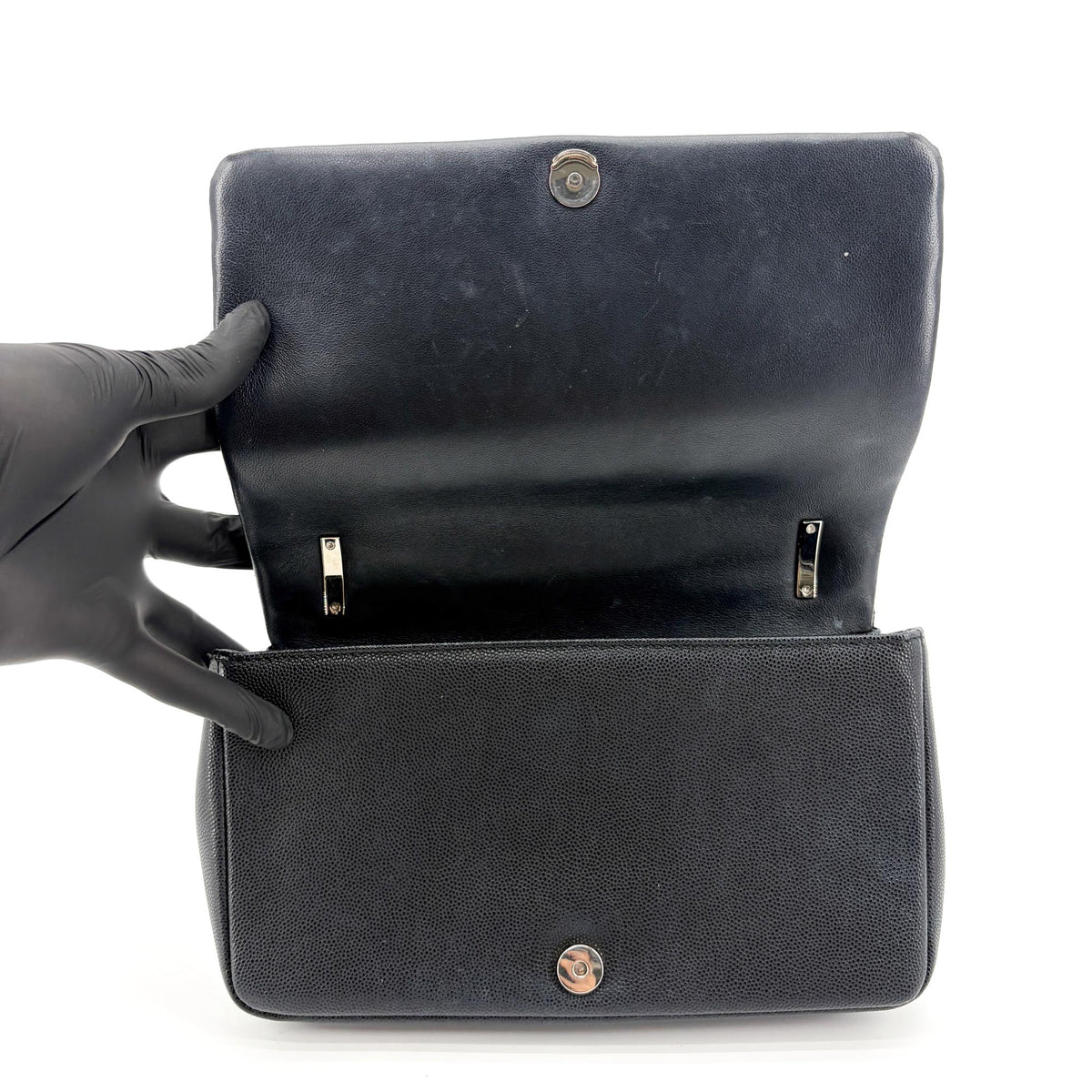 Burberry Lola Wallet On Chain Quilted Leather Black Calfskin Crossbody Bag Bag (Pre-Owned)