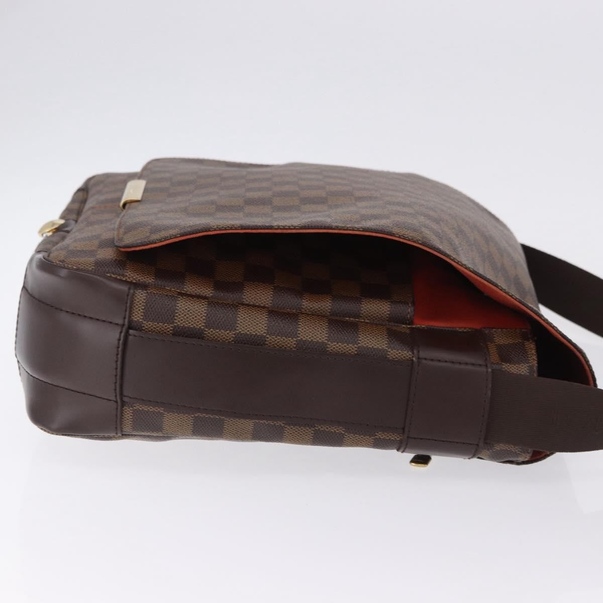 Louis Vuitton Bastille Damier Ebene Brown Canvas Shoulder Bag Bag (Pre-Owned)