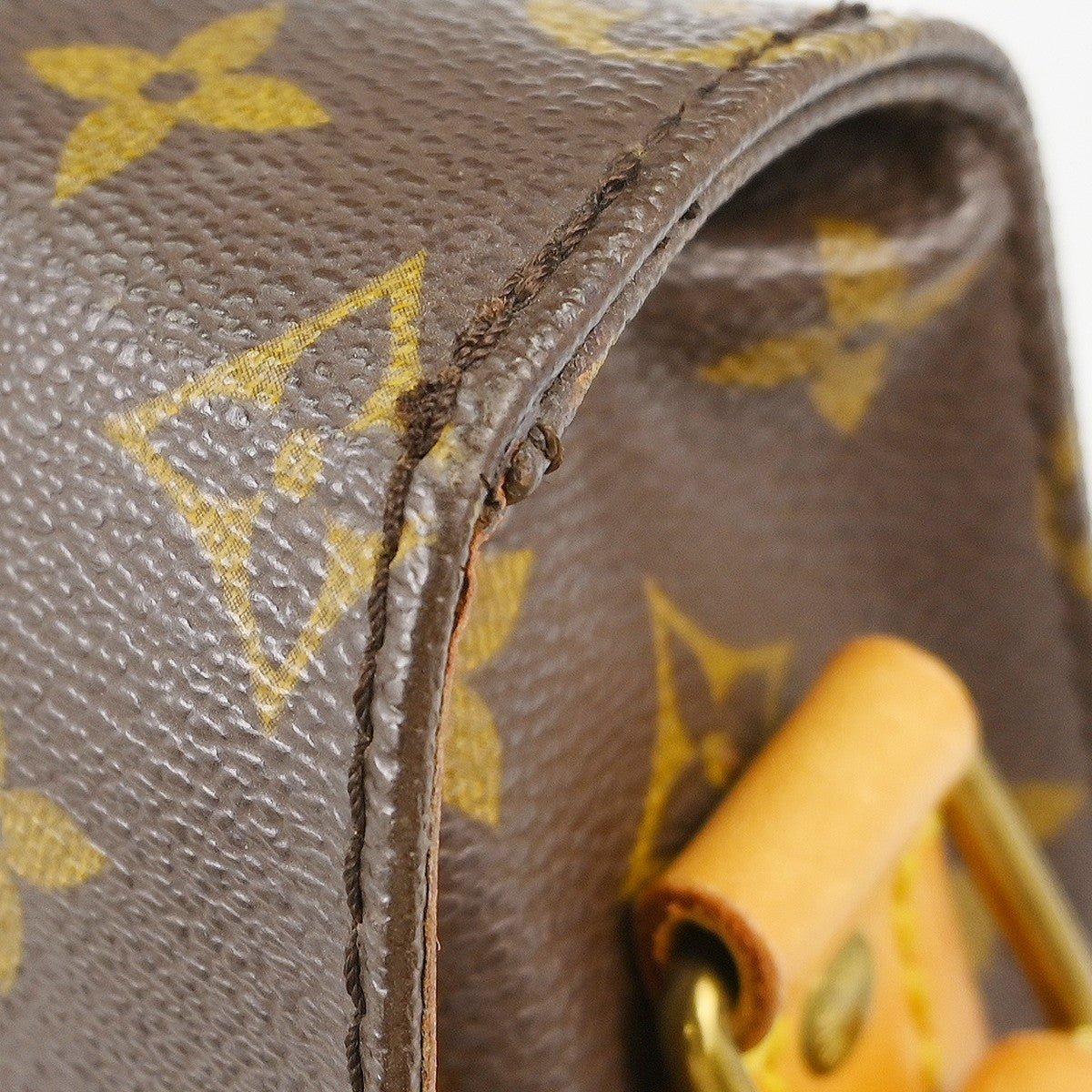 Louis Vuitton Cartouchiere Monogram Canvas Brown Canvas Shoulder Bag Bag (Pre-Owned)