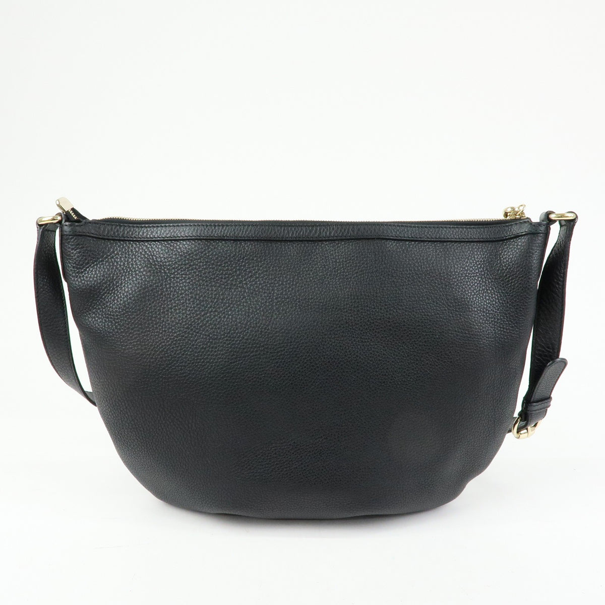 Gucci Soho Messenger Leather Black Leather Handbag (Pre-Owned)