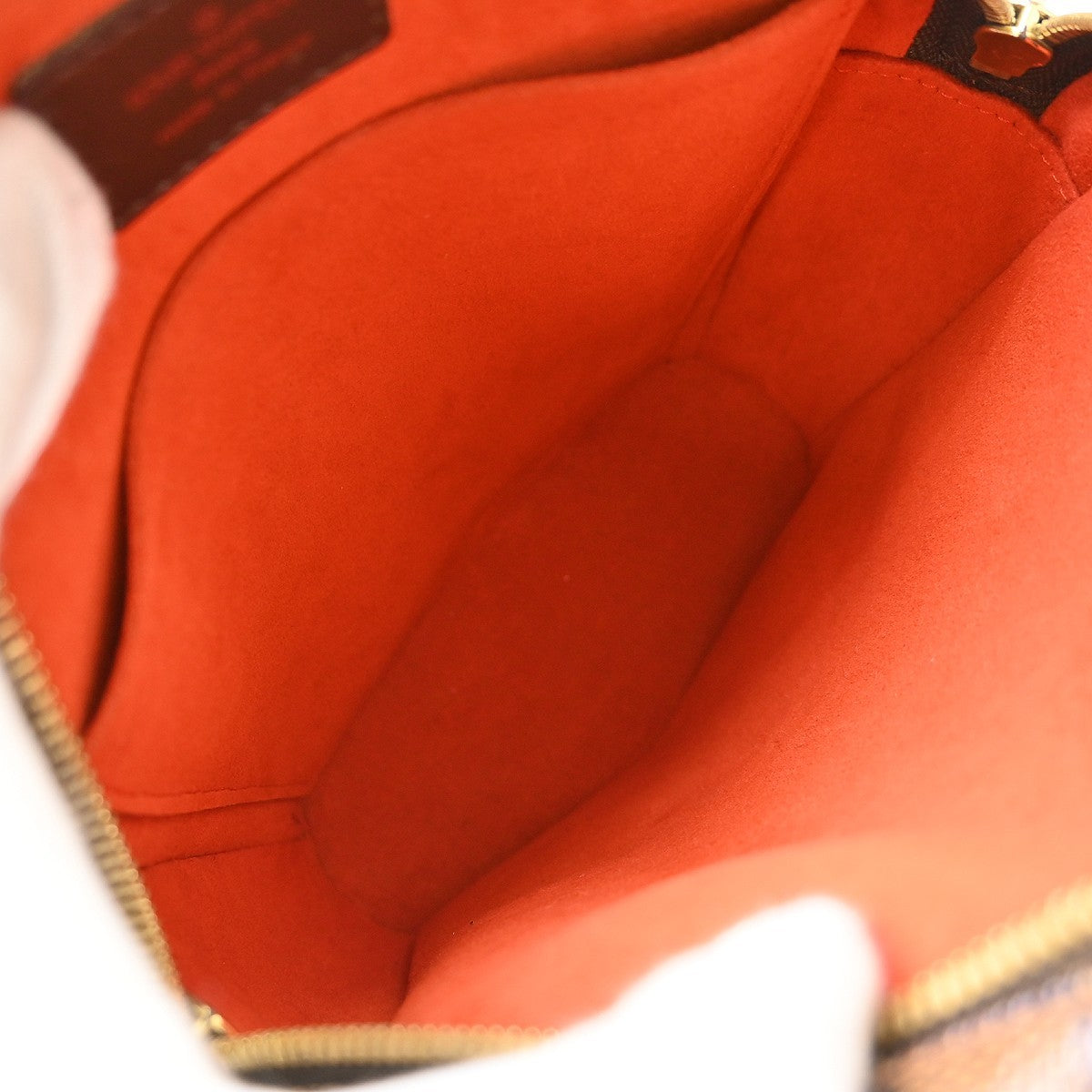 Louis Vuitton Ipanema Damier Ebene Brown Canvas Shoulder Bag Bag (Pre-Owned)