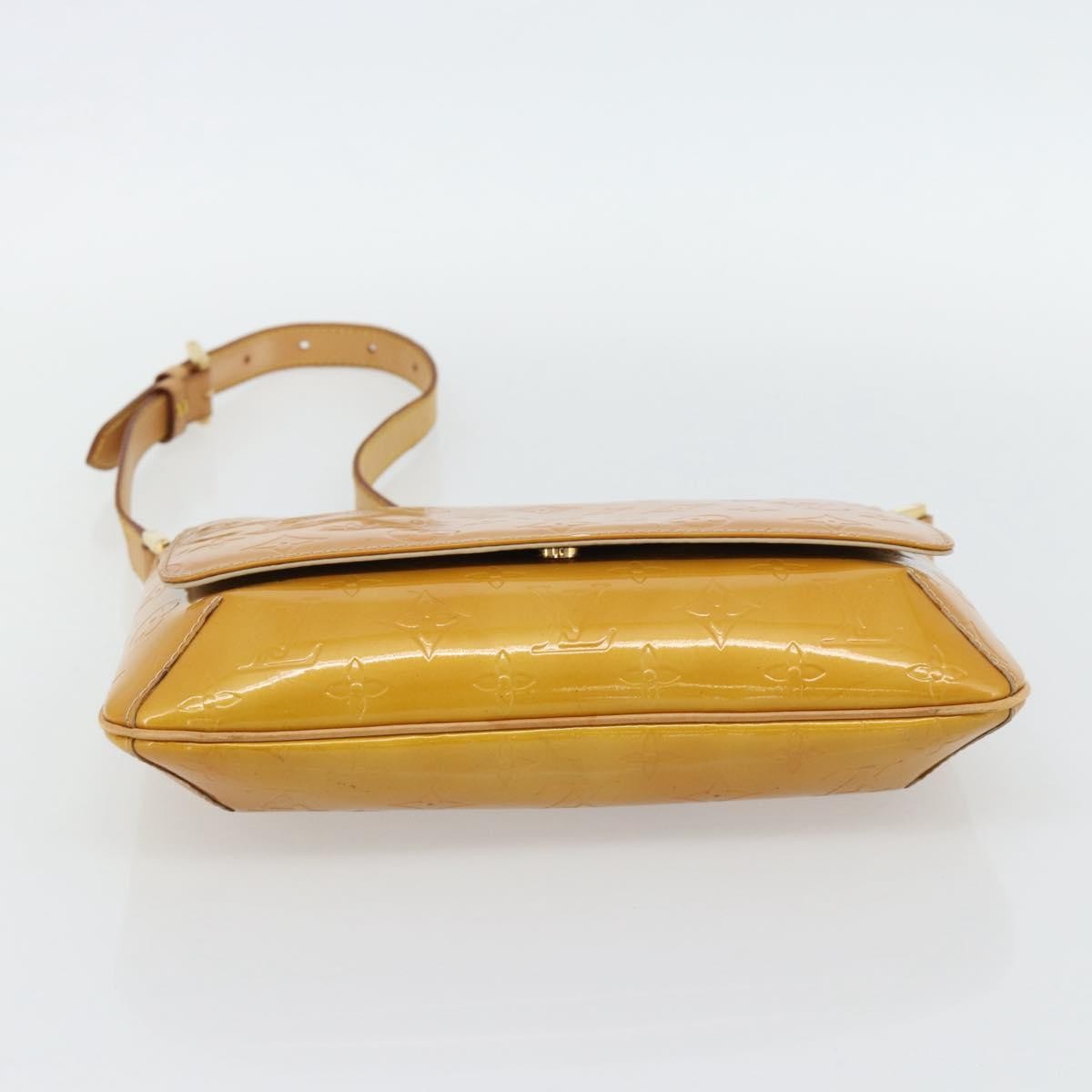 Louis Vuitton Thompson Street Monogram Vernis Yellow Patent_Leather Shoulder Bag Bag (Pre-Owned)