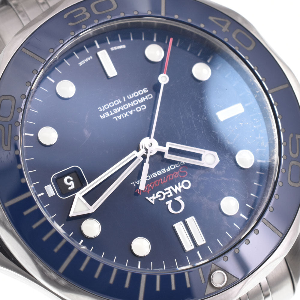 Omega Seamaster Diver 300M Co-Axial Master Chronometer Automatic Stainless Steel And Yellow Gold Watch (Pre-Owned)
