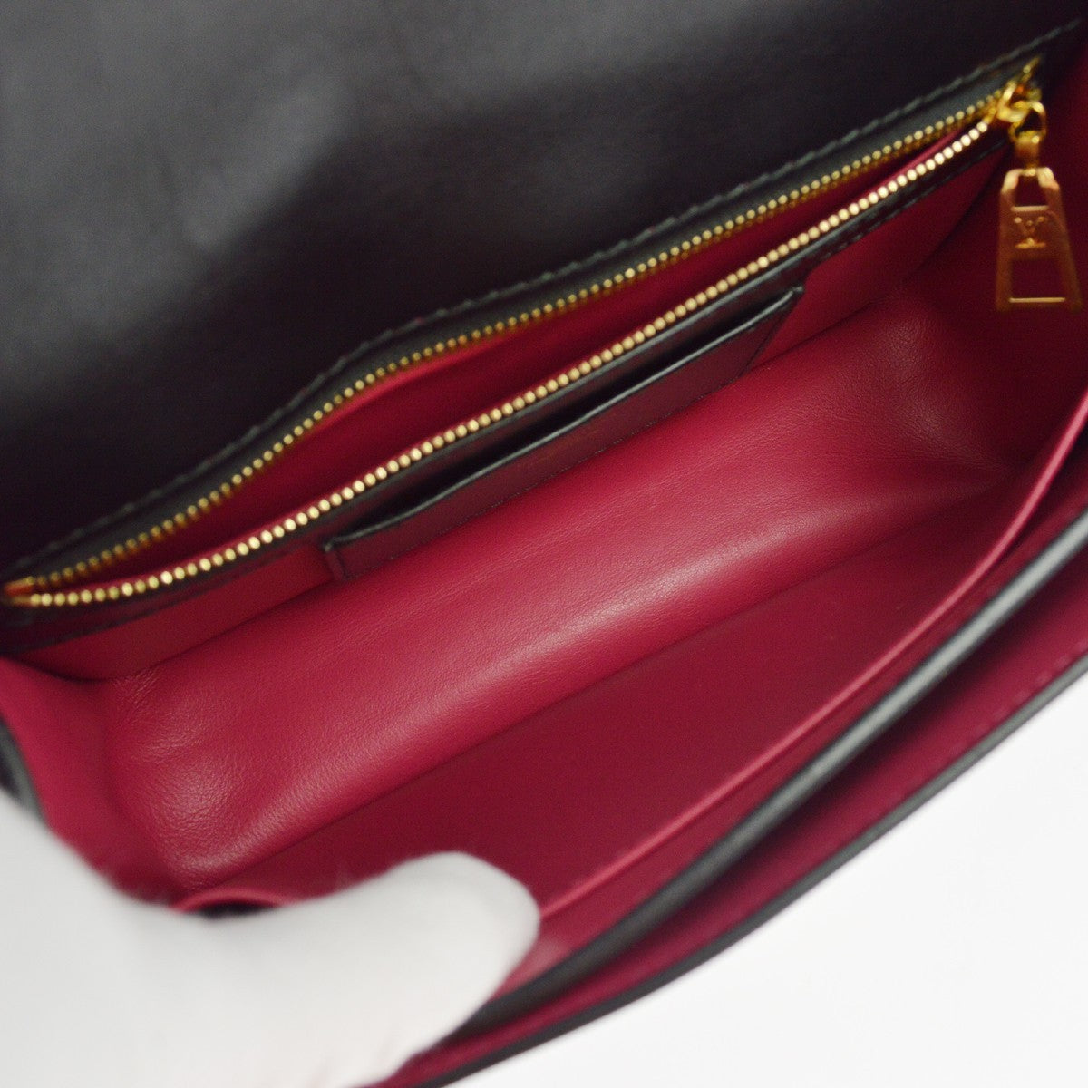 Louis Vuitton Lv Pont 9 Soft Leather Black Leather Shoulder Bag Bag (Pre-Owned)