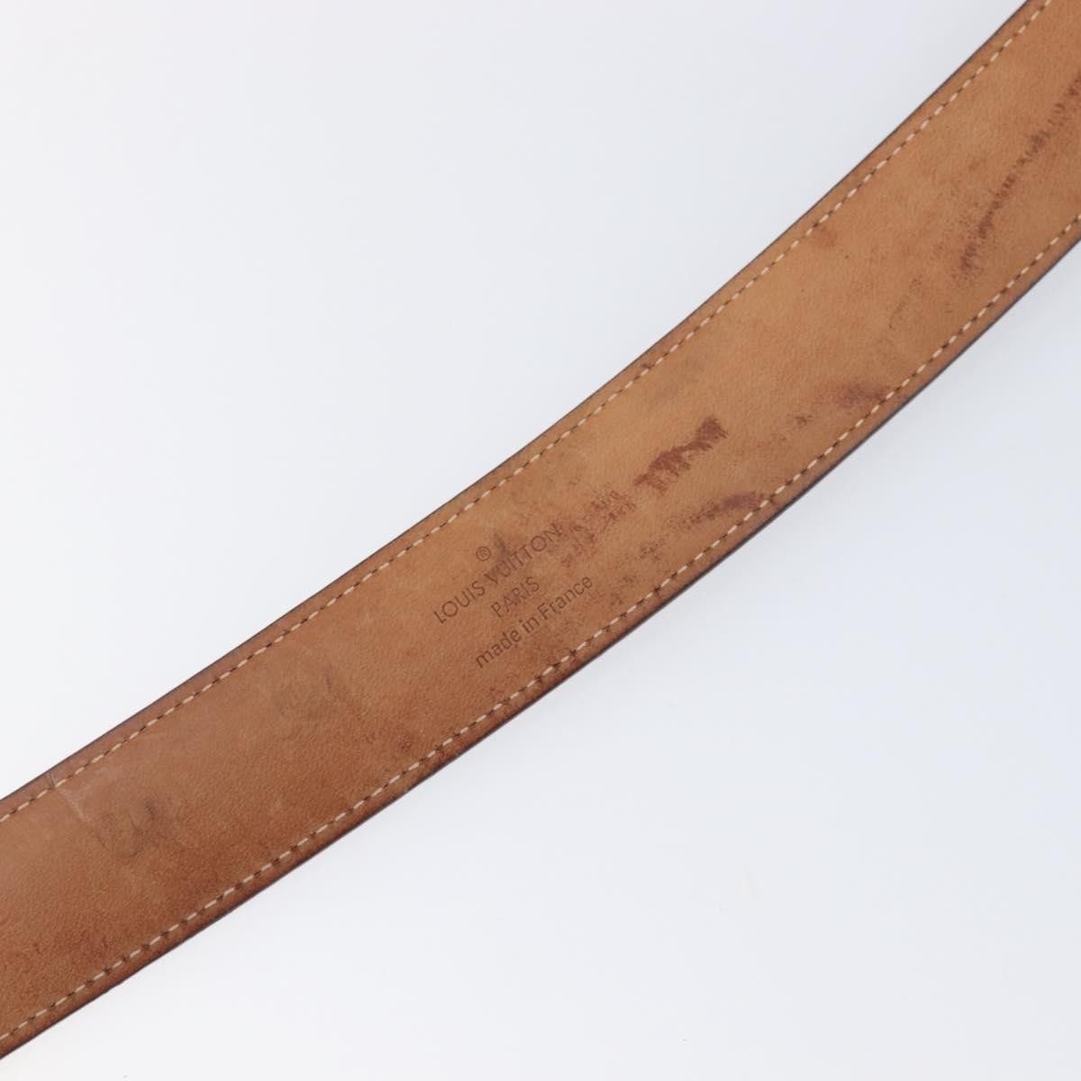 Louis Vuitton Ceinture Trio Belt Monogram Canvas Brown Canvas Belts Accessory (Pre-Owned)