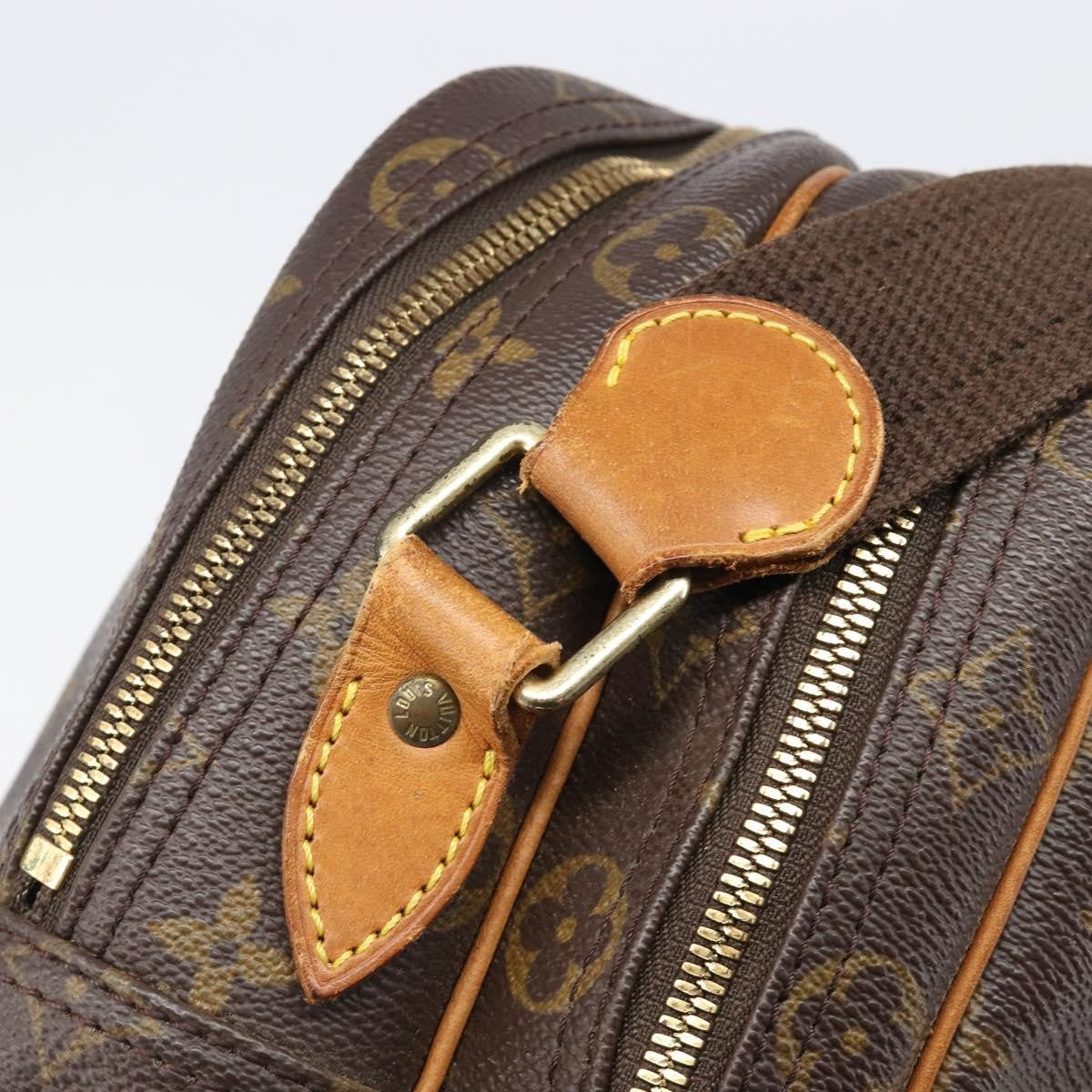 Louis Vuitton Reporter Monogram Brown Canvas Shoulder Bag Bag (Pre-Owned)