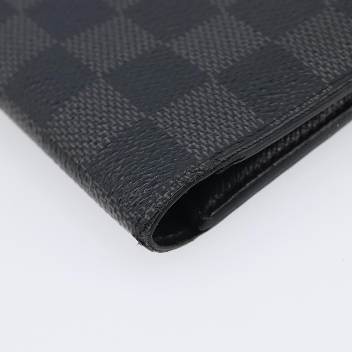 Louis Vuitton Multiple Damier Graphite Gray Canvas Wallets Accessory (Pre-Owned)