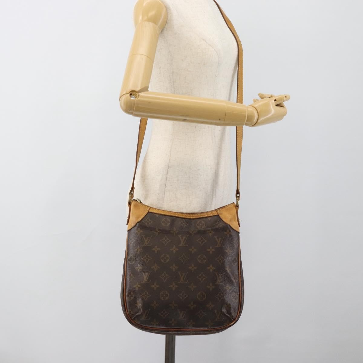 Louis Vuitton Odeon Handbag Monogram Canvas Brown Canvas Handbag (Pre-Owned)