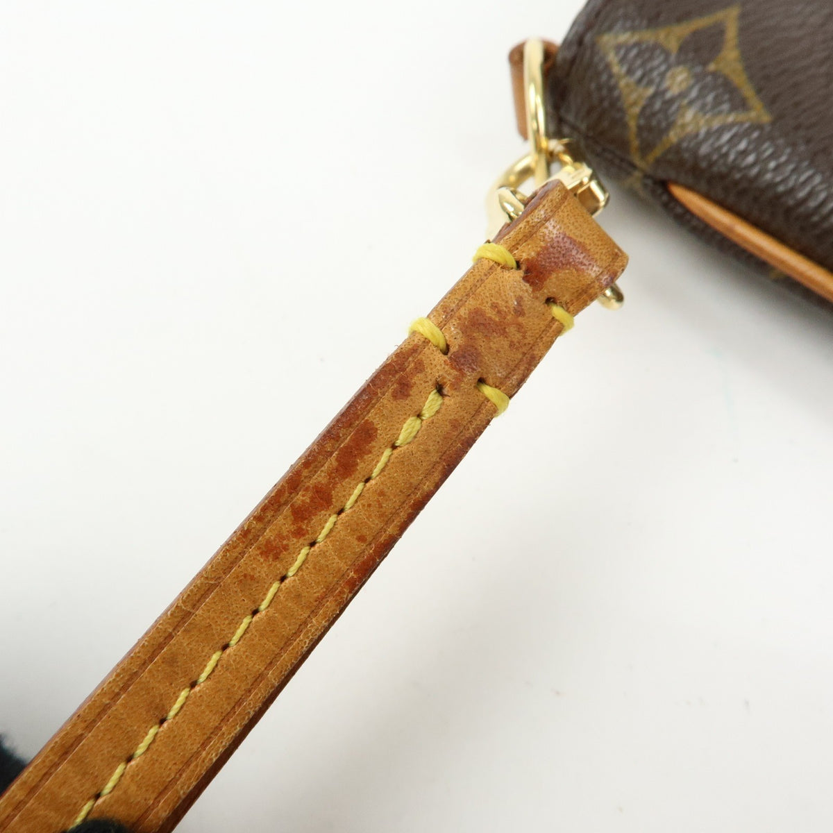 Louis Vuitton Partition Wristlet Clutch Monogram Canvas Brown Canvas Clutche & Pouche Bag (Pre-Owned)