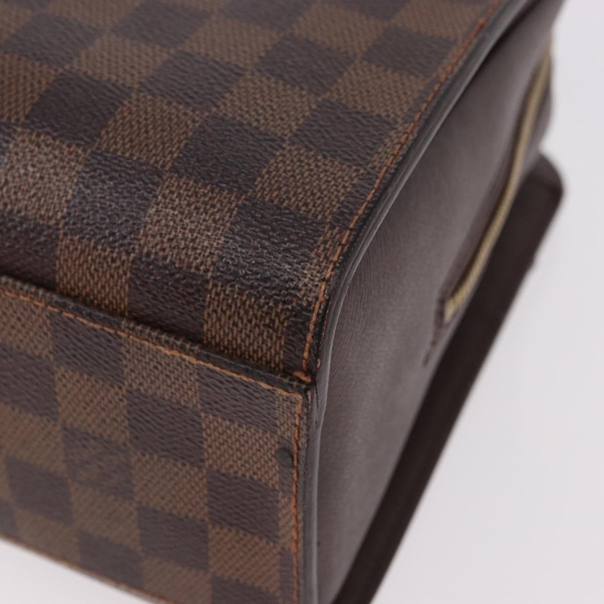 Louis Vuitton Triana Damier Brown Canvas Handbag (Pre-Owned)