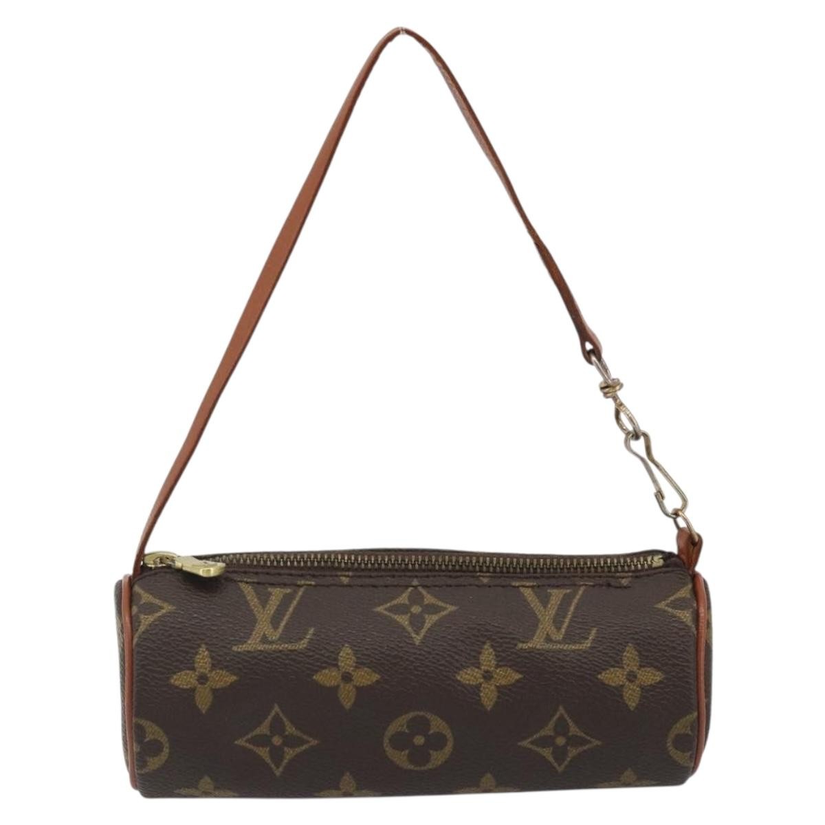 Louis Vuitton Pochette Papillon Monogram Brown Canvas Clutche & Pouche Bag (Pre-Owned)
