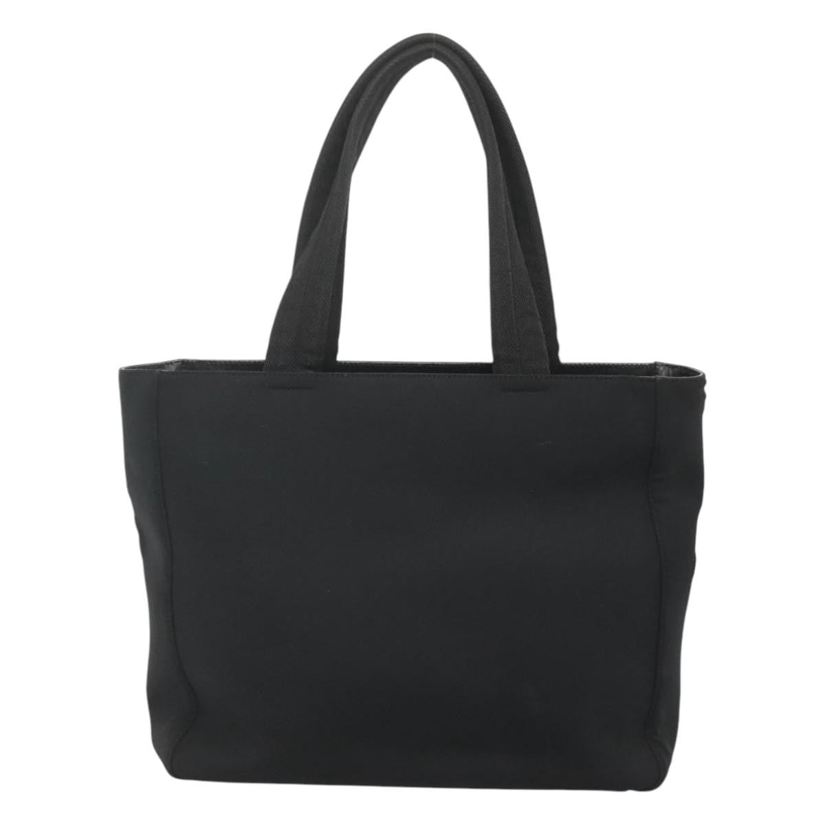 Prada City Sport Bucket Soft Calf Black Canvas Handbag (Pre-Owned)
