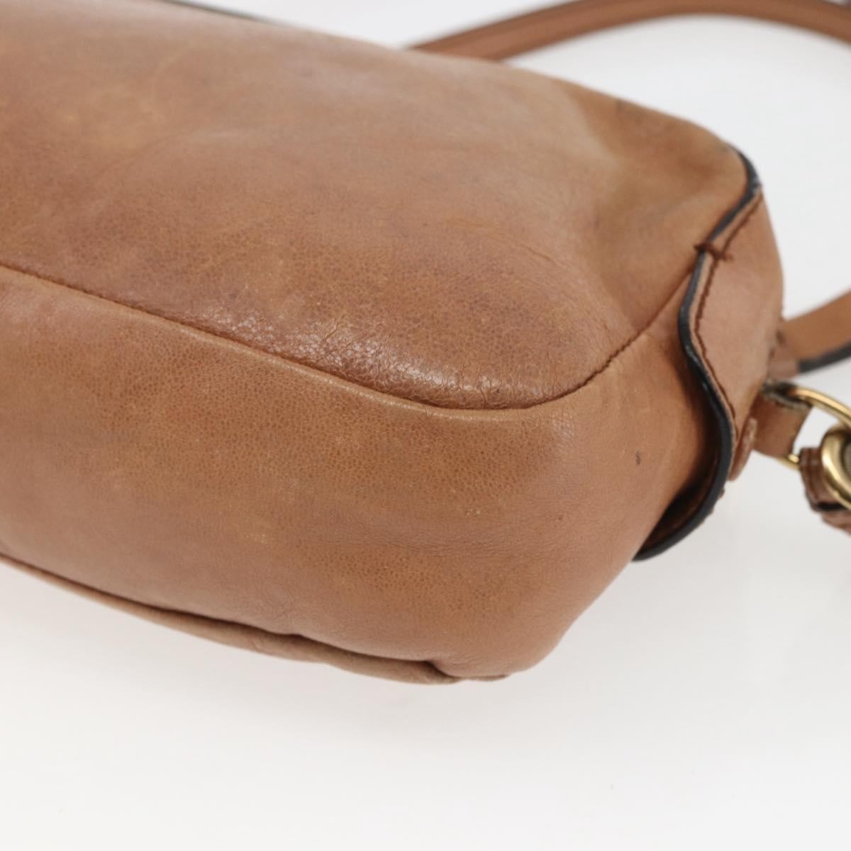 Chloe Vintage Leather Brown Leather Shoulder Bag Bag (Pre-Owned)