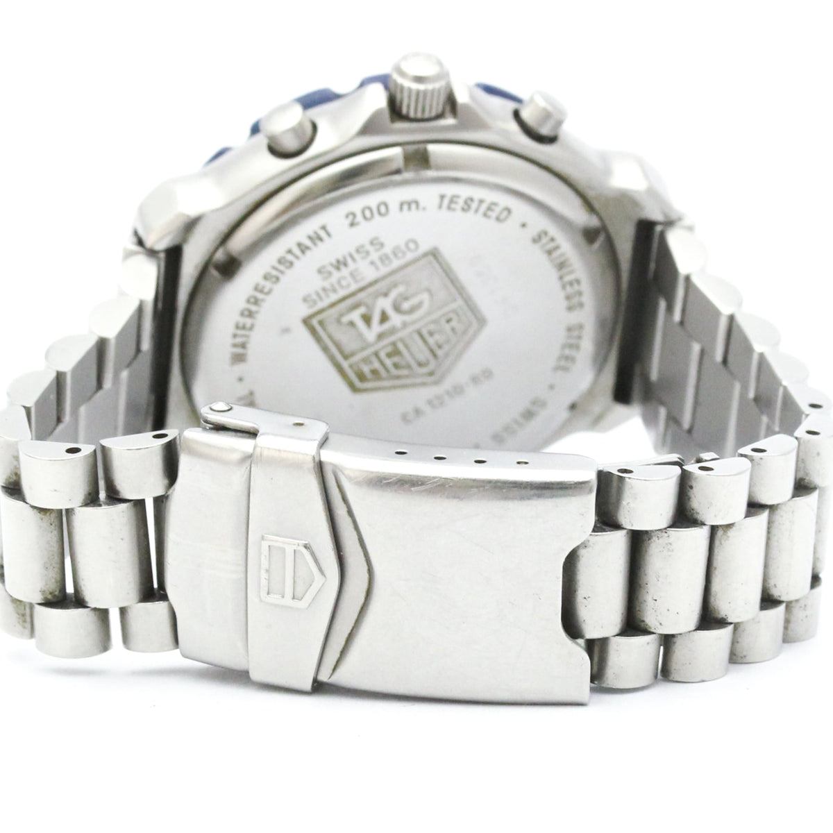 Tag Heuer Formula 1 Chronograph Quartz Stainless Steel And Ceramic Watch (Pre-Owned)
