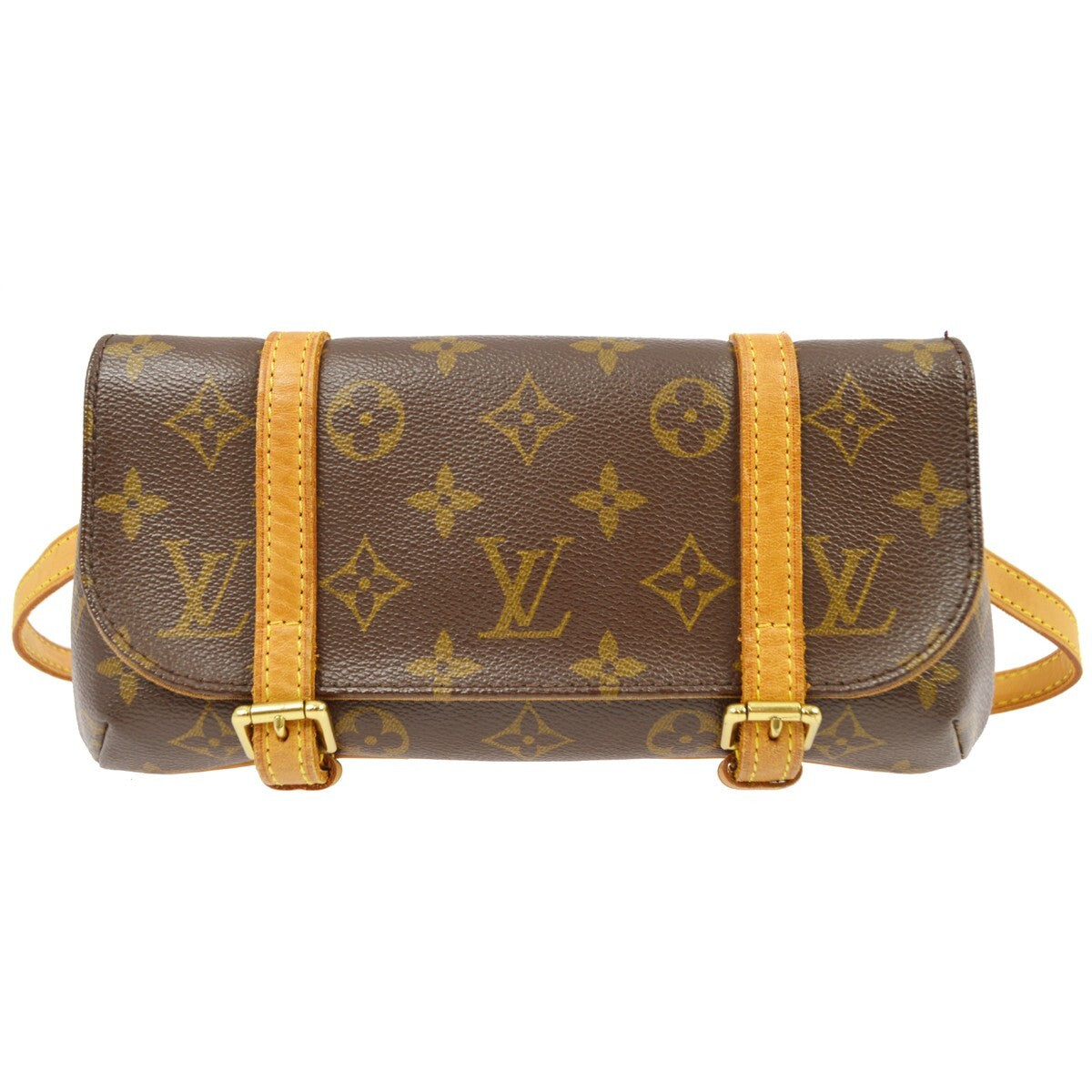 Louis Vuitton Marelle Waist Monogram Canvas Brown Canvas Clutche & Pouche Bag (Pre-Owned)