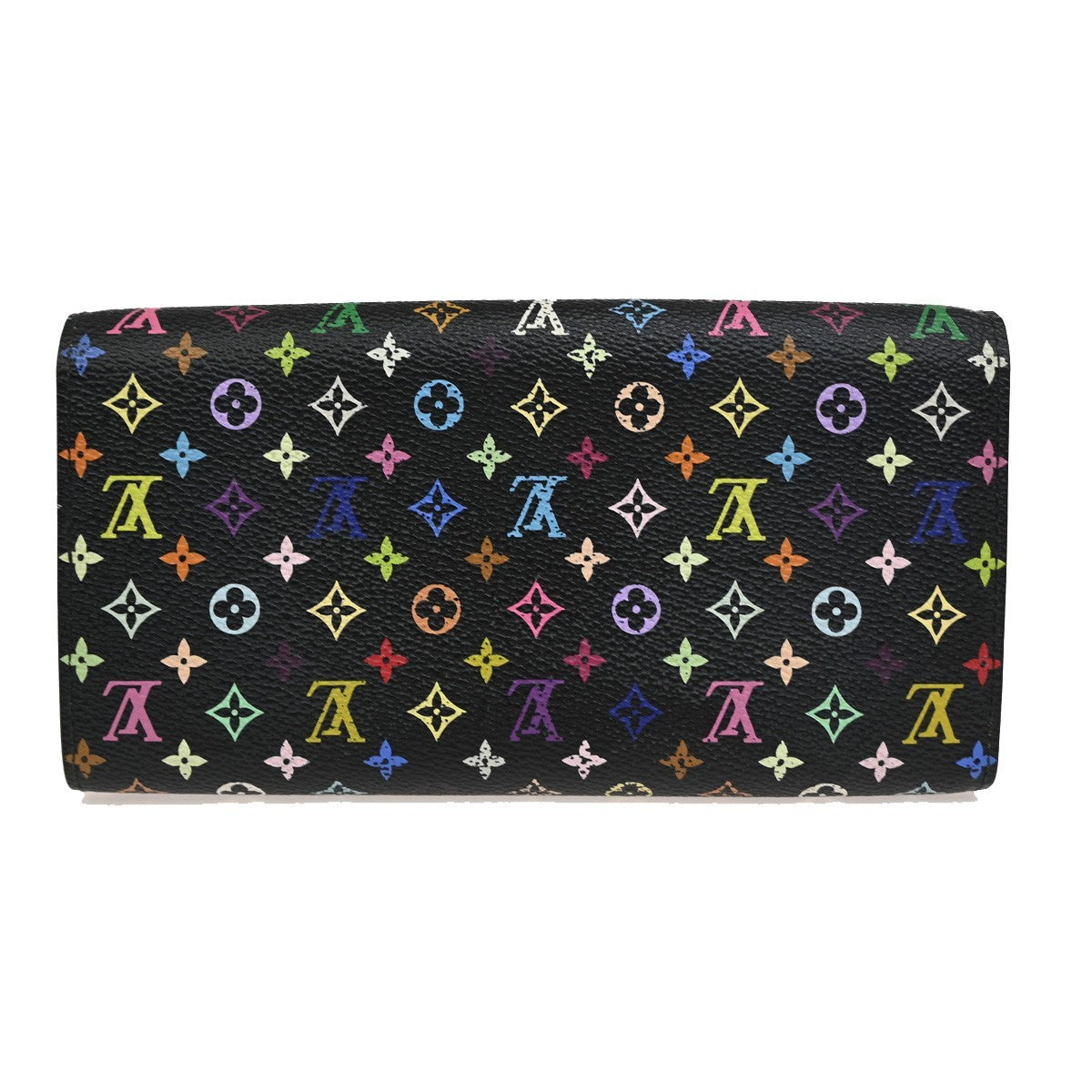 Louis Vuitton Sarah Monogram Multicolor Multicolour Canvas Wallets Accessory (Pre-Owned)