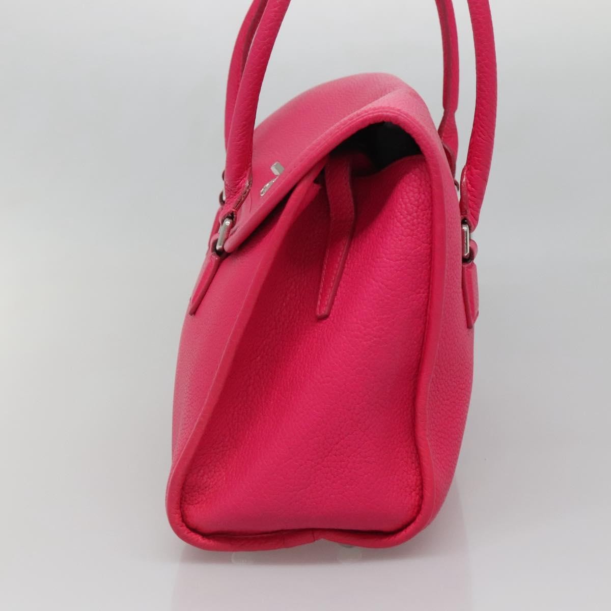 Loewe Alamo Leather Pink Leather Handbag (Pre-Owned)