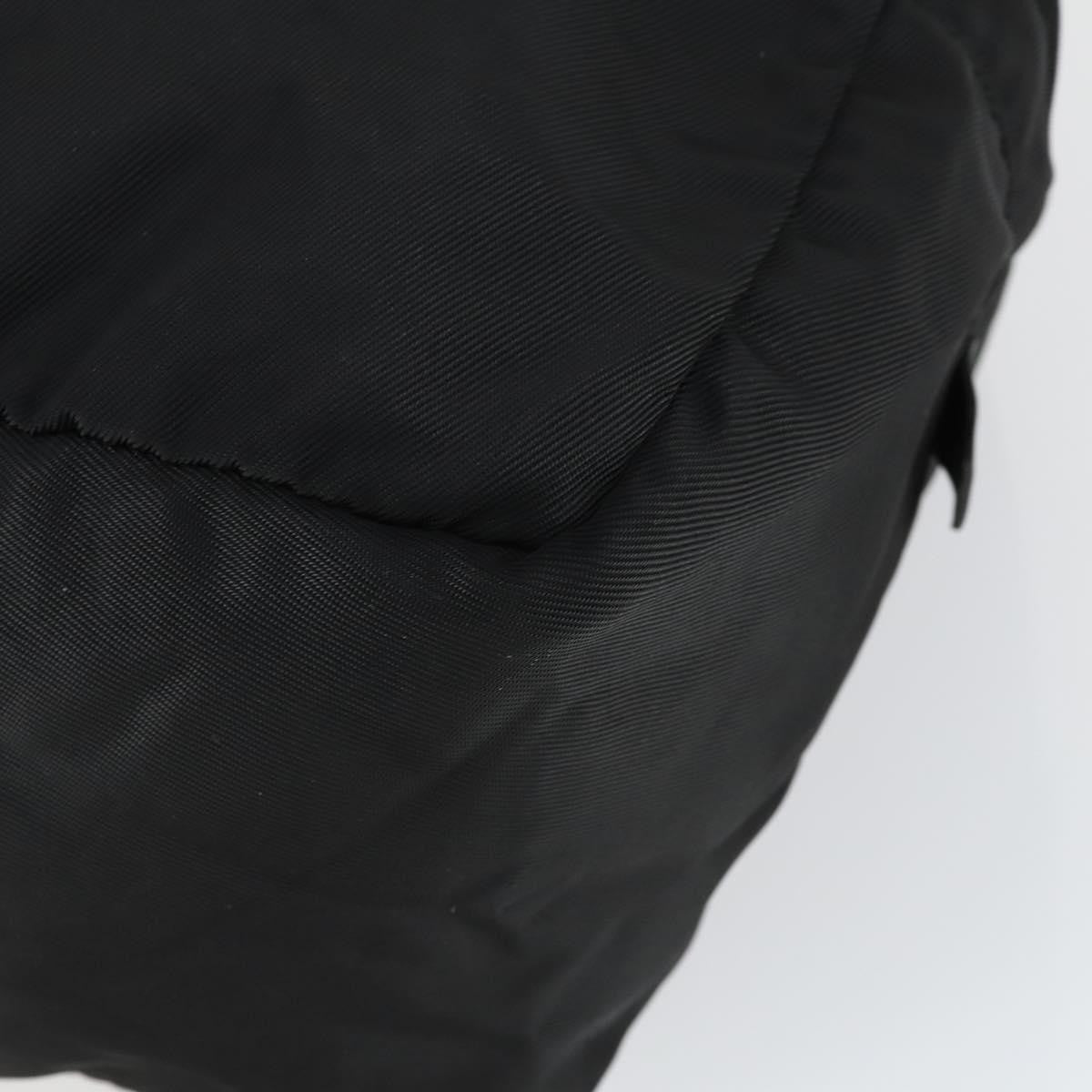 Gucci Vintage Nylon Black Nylon Travel Bag Bag (Pre-Owned)