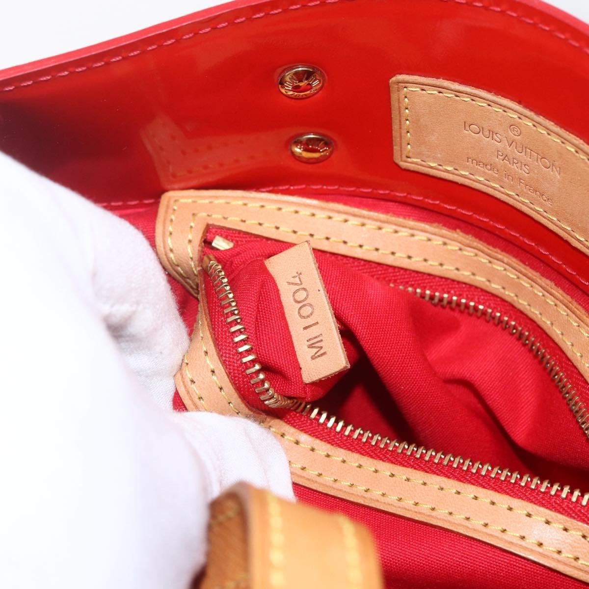 Louis Vuitton Reade Monogram Vernis Red Patent_Leather Handbag (Pre-Owned)