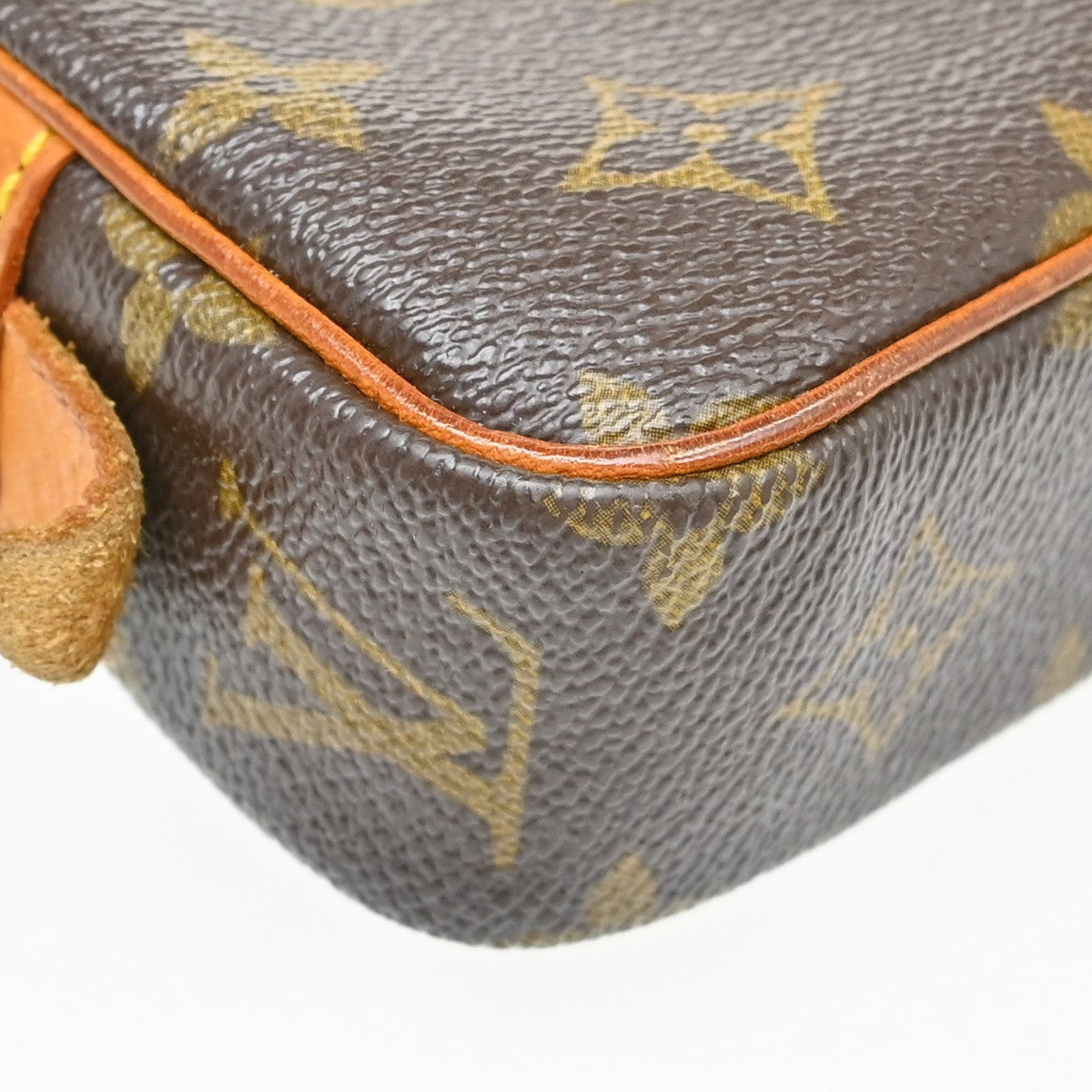 Louis Vuitton Pochette Marly Bandouliere Monogram Canvas Brown Canvas Shoulder Bag Bag (Pre-Owned)