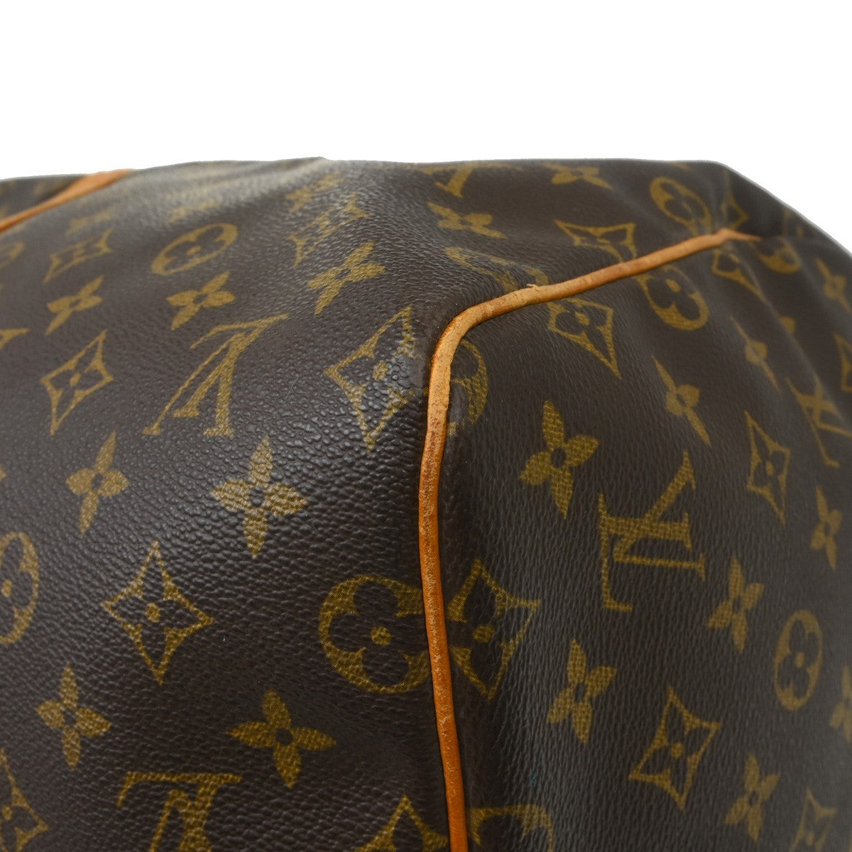 Louis Vuitton Keepall Monogram Canvas Brown Canvas Travel Bag Bag (Pre-Owned)