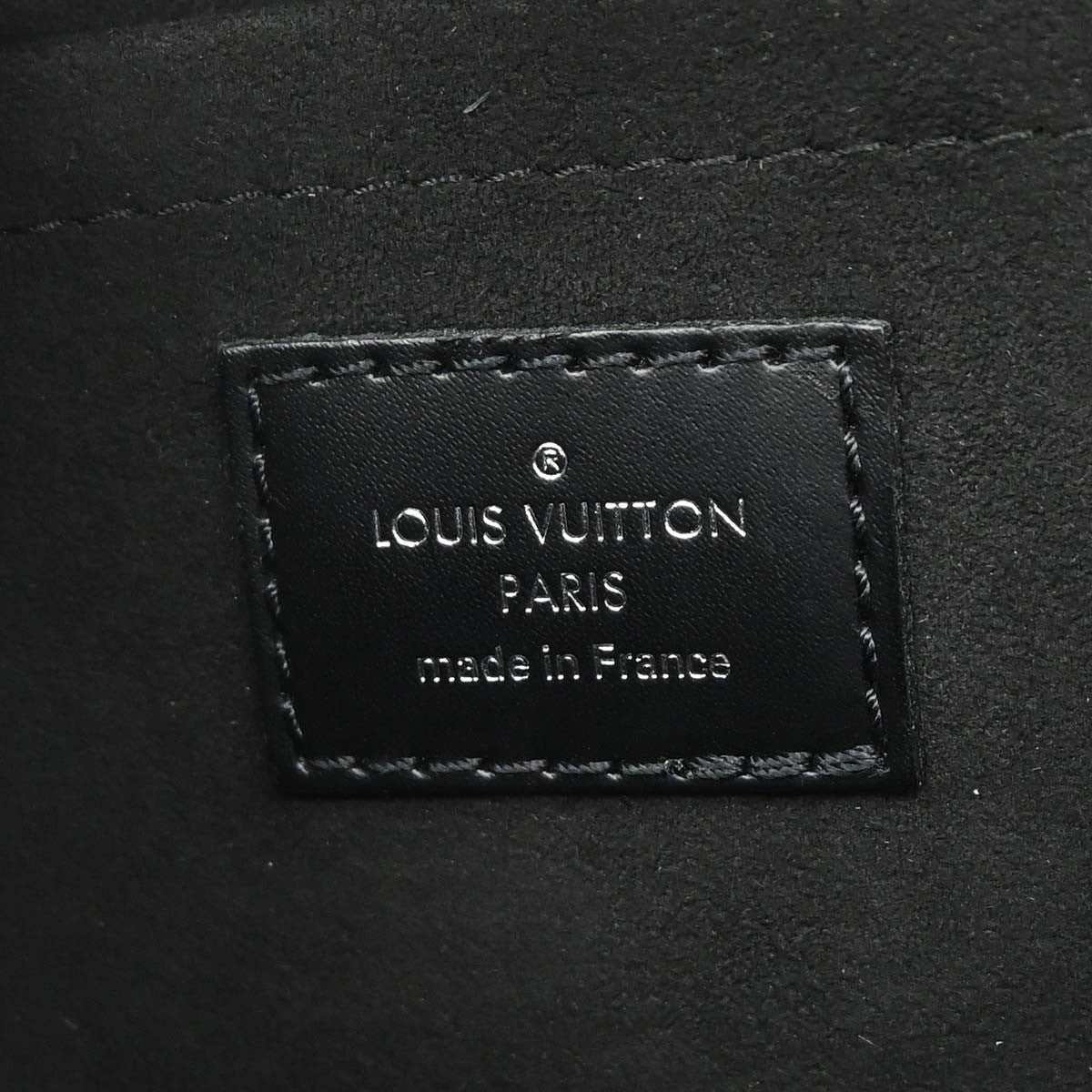 Louis Vuitton Montaigne Epi Black Leather Handbag (Pre-Owned)