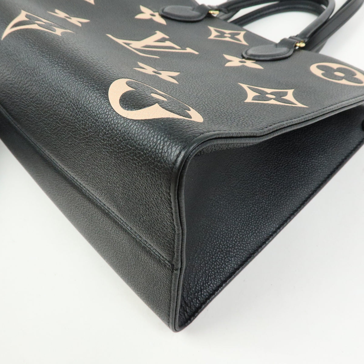 Louis Vuitton Onthego Bicolor Monogram Empreinte Giant Black Leather Tote Bag Bag (Pre-Owned)