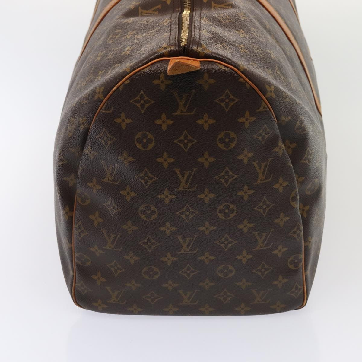 Louis Vuitton Keepall Monogram Canvas Brown Canvas Travel Bag Bag (Pre-Owned)