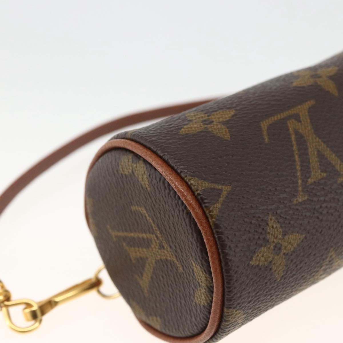 Louis Vuitton Papillon Pochette Monogram Canvas Brown Canvas Clutche & Pouche Bag (Pre-Owned)