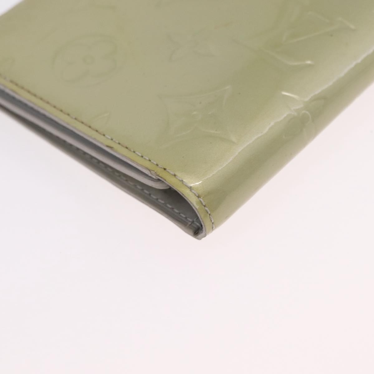 Louis Vuitton Walker Monogram Vernis Gray Patent_Leather Wallets Accessory (Pre-Owned)
