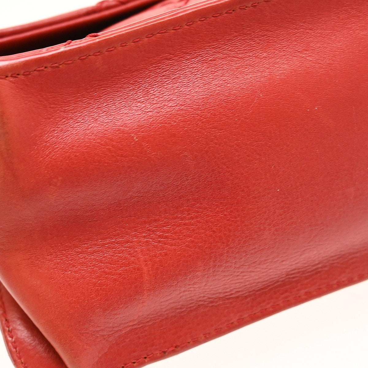 Chanel Crave Reissue Flap Quilted Calfskin Red Calfskin Shoulder Bag Bag (Pre-Owned)