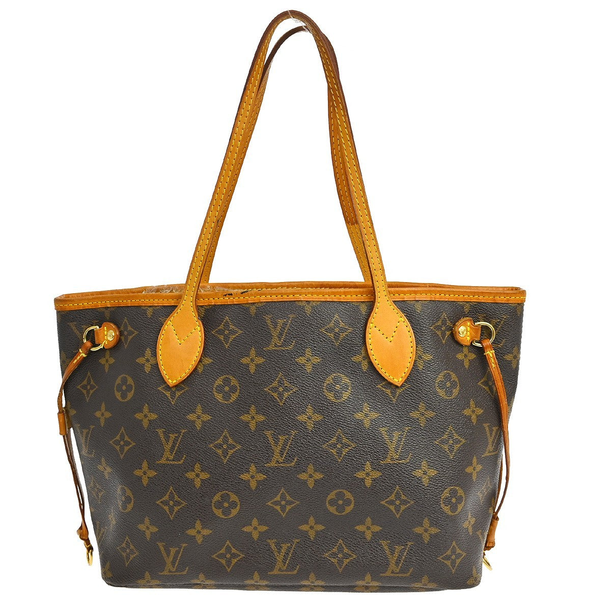 Louis Vuitton Neverfull Tote Monogram Canvas Brown Canvas Tote Bag Bag (Pre-Owned)