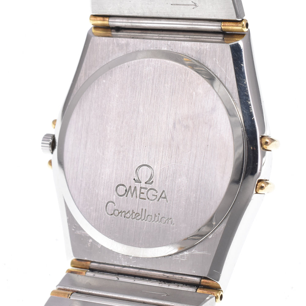 Omega Constellation Quartz Stainless Steel And Yellow Gold Watch (Pre-Owned)