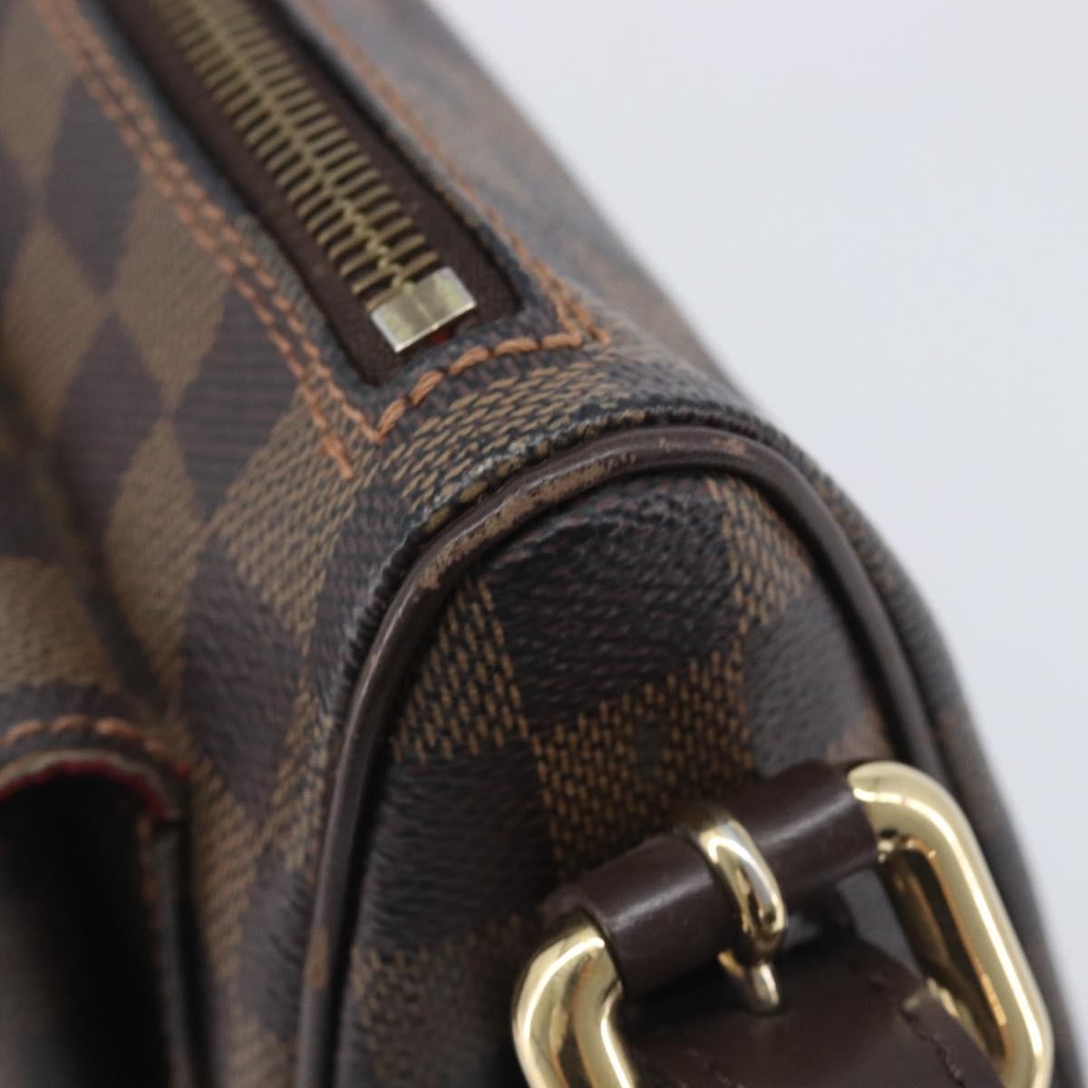 Louis Vuitton Ravello Damier Brown Canvas Handbag (Pre-Owned)