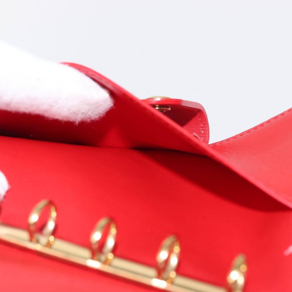 Louis Vuitton Agenda Cover Patent Leather Red Patent_Leather Toiletry Case Accessory (Pre-Owned)