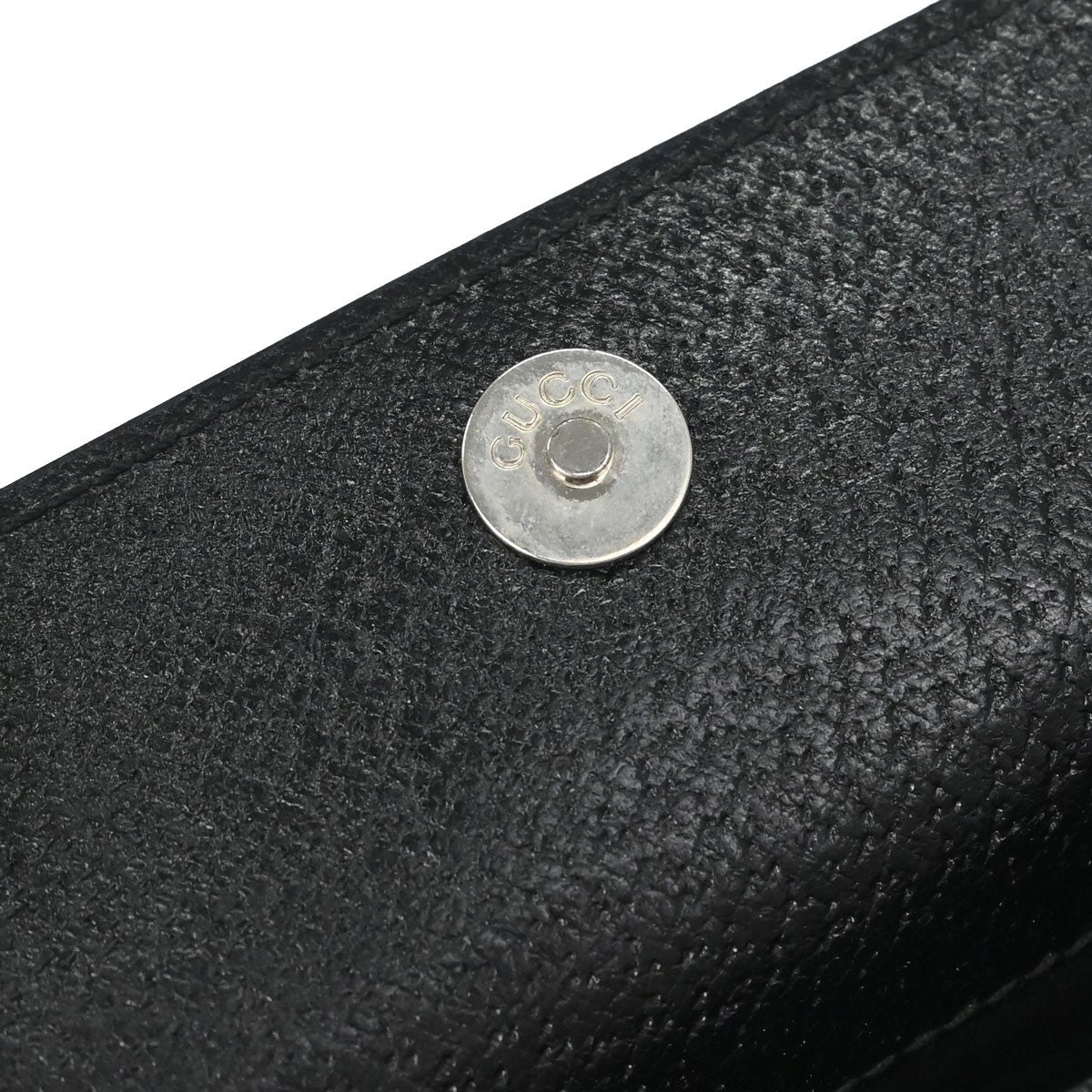 Gucci Vintage Leather Black Leather Shoulder Bag Bag (Pre-Owned)