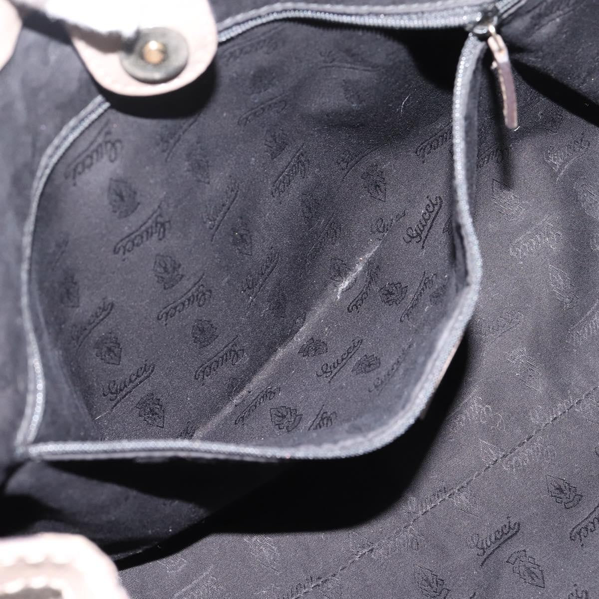 Gucci Sukey Guccissima Leather Gray Leather Tote Bag Bag (Pre-Owned)