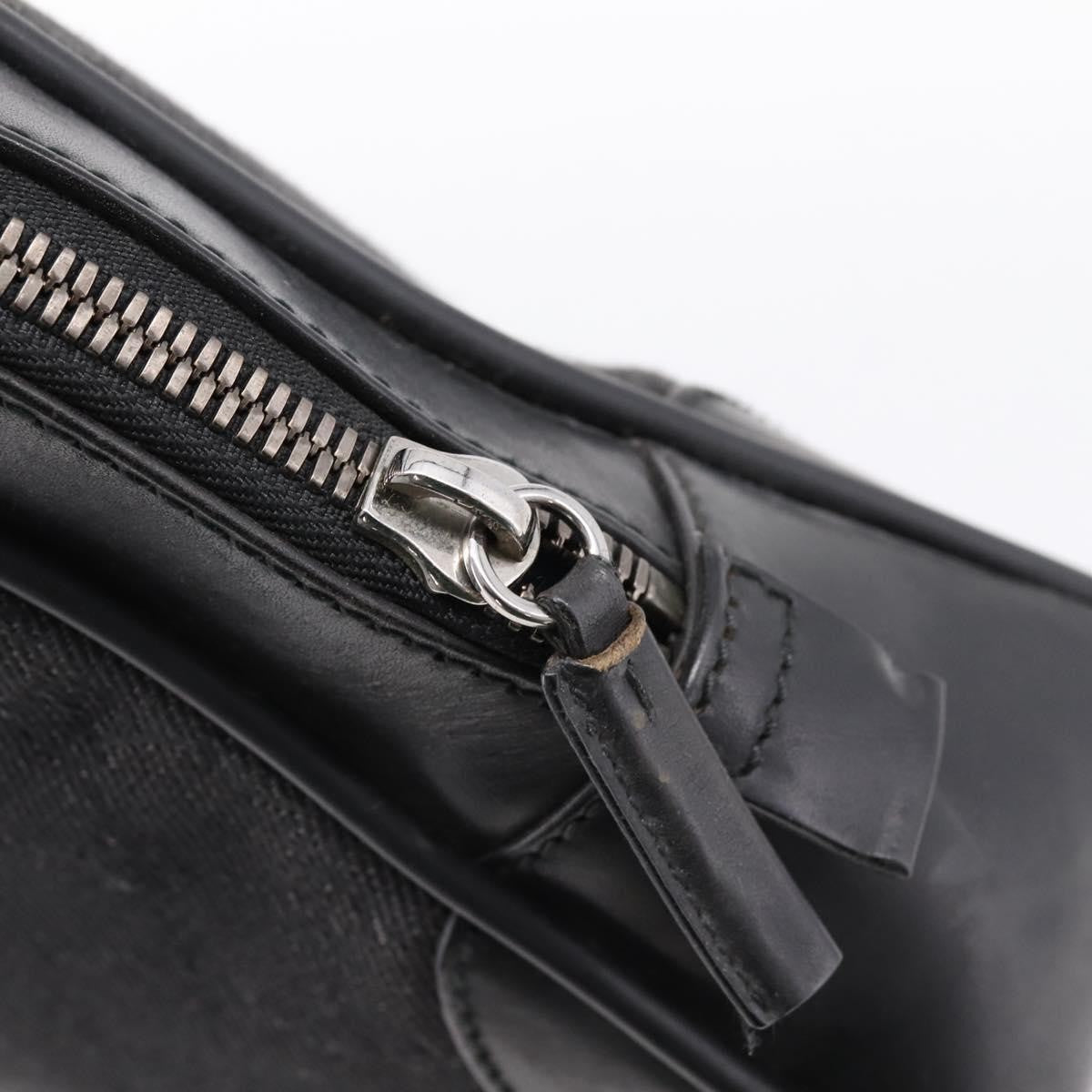 Gucci Gg Supreme Gg Canvas Black Canvas Handbag (Pre-Owned)