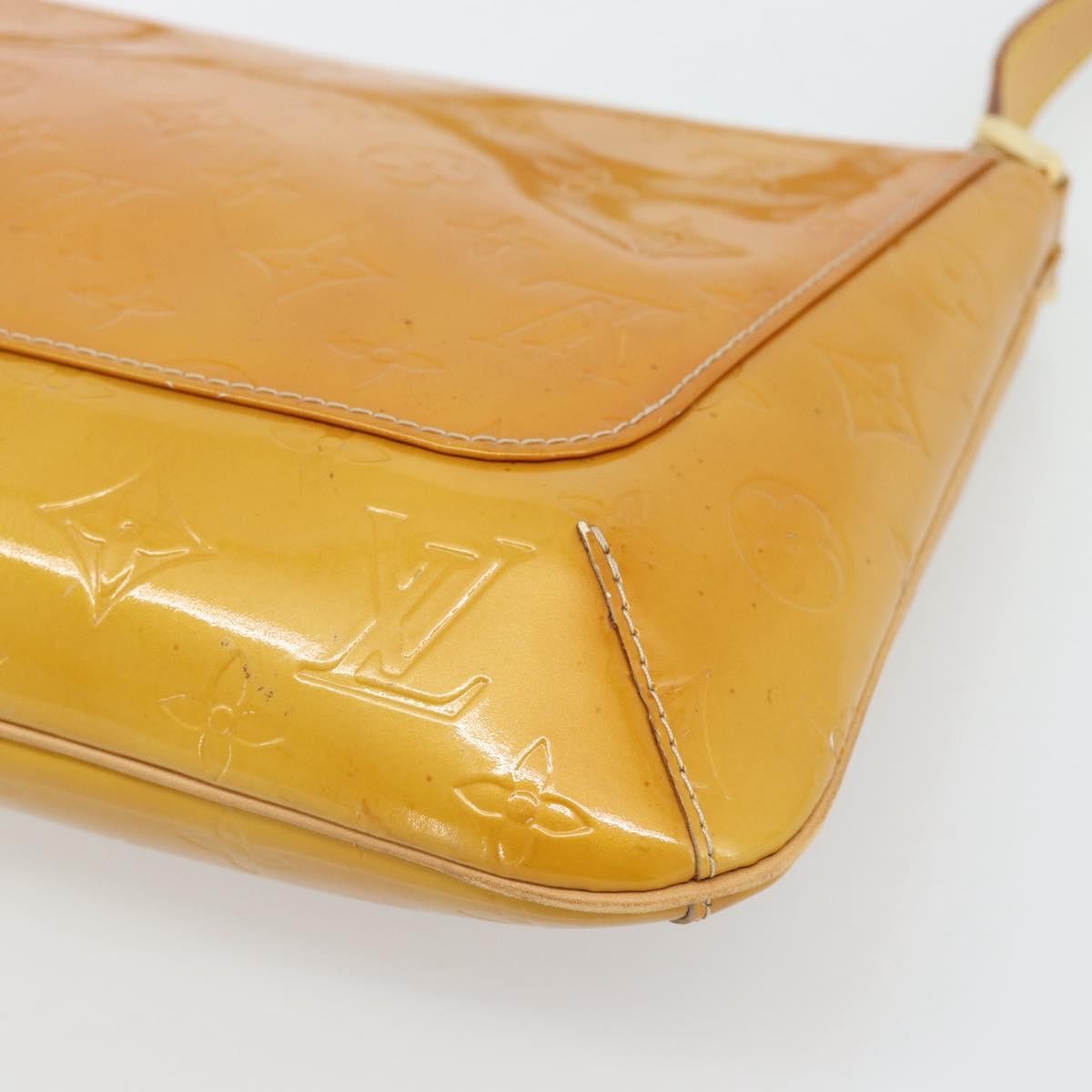 Louis Vuitton Thompson Street Monogram Vernis Yellow Patent_Leather Shoulder Bag Bag (Pre-Owned)