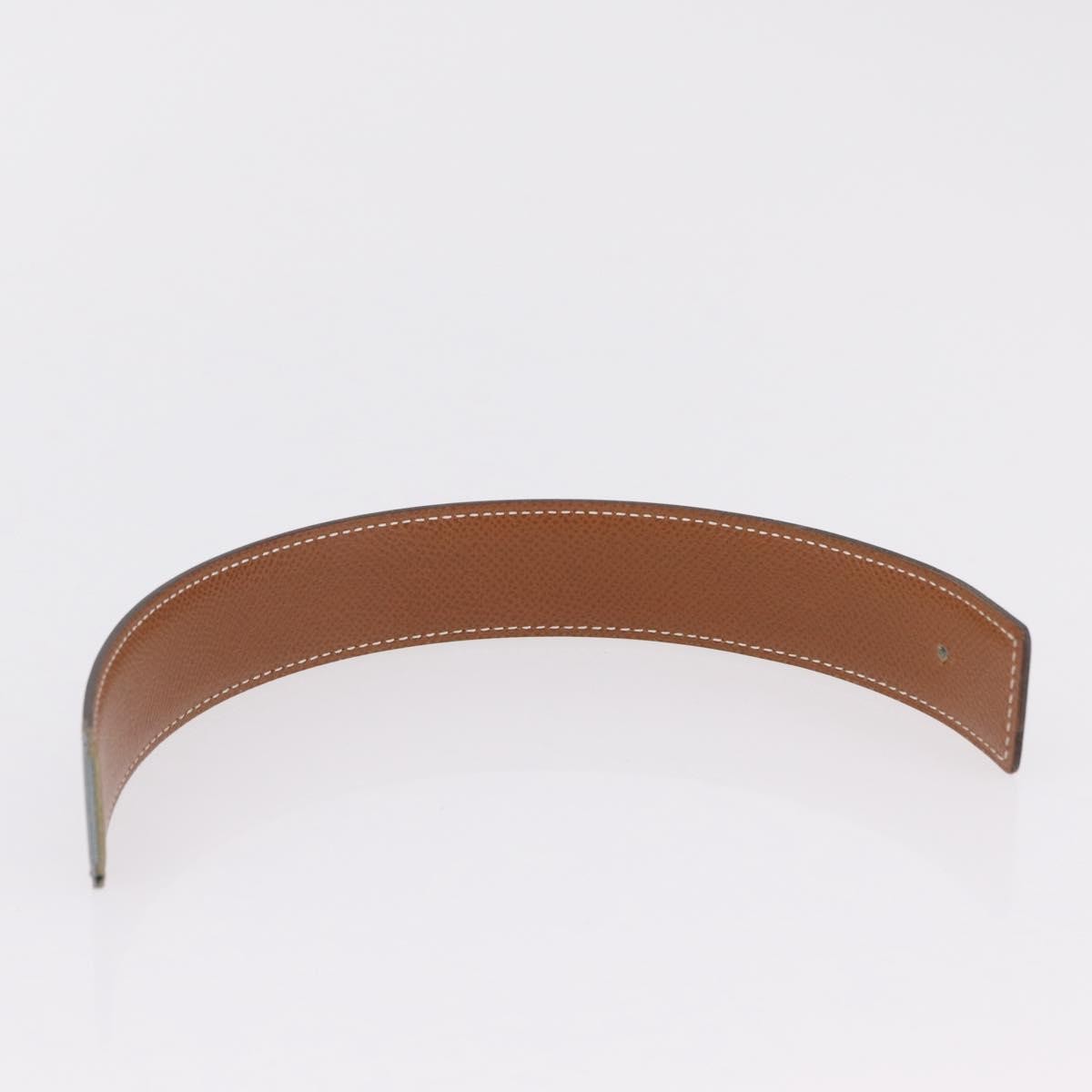 Hermes Constance Reversible Belt Leather Black Leather Belts Accessory (Pre-Owned)