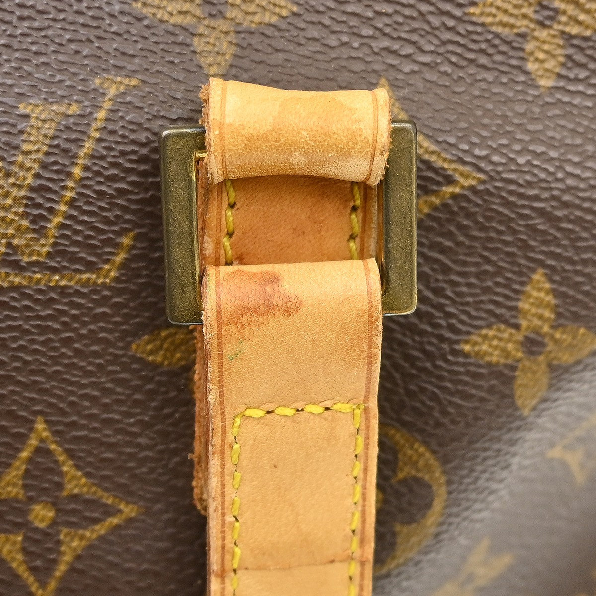 Louis Vuitton Cabas Piano Monogram Canvas Brown Canvas Tote Bag Bag (Pre-Owned)