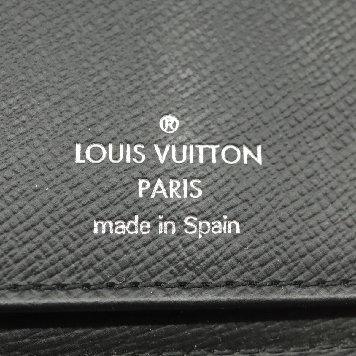 Louis Vuitton Zippy Wallet Vertical Damier Graphite Gray Canvas Wallets Accessory (Pre-Owned)