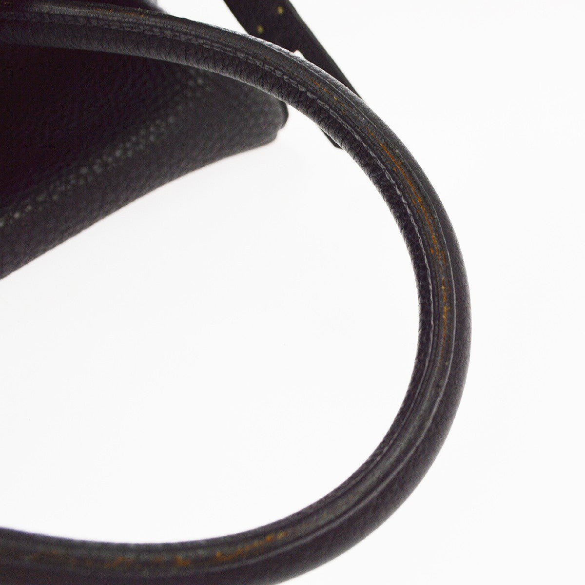 Hermes Birkin Black Togo With Palladium Hardware Black Leather Handbag (Pre-Owned)