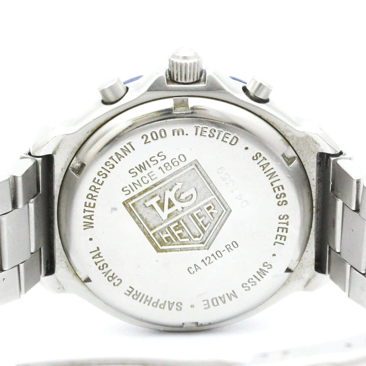 Tag Heuer Formula 1 Chronograph Quartz Stainless Steel And Ceramic Watch (Pre-Owned)