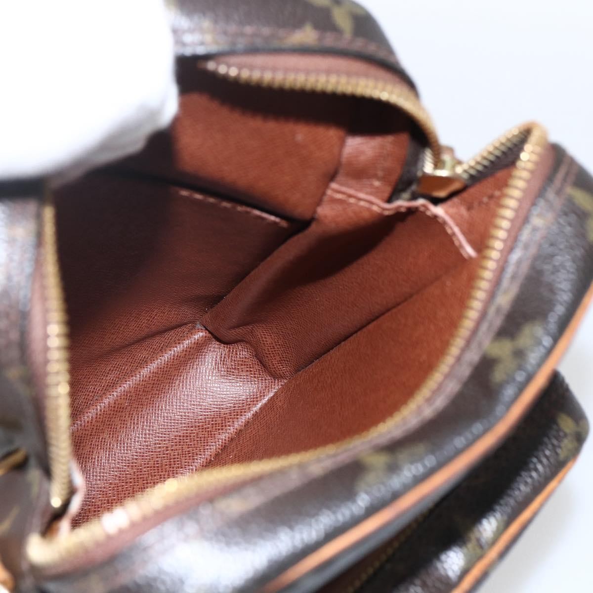 Louis Vuitton Amazone Monogram Canvas Brown Canvas Shoulder Bag Bag (Pre-Owned)