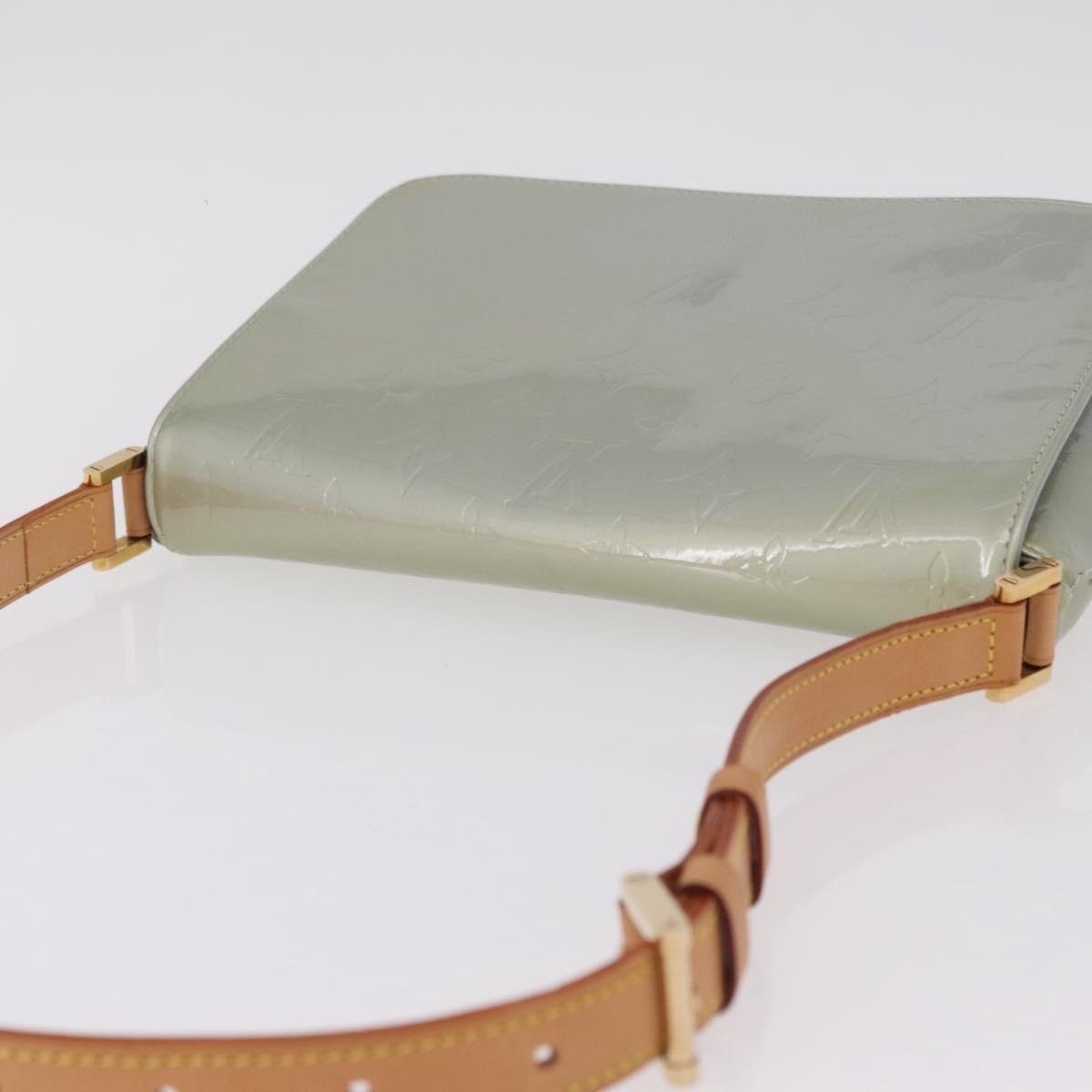 Louis Vuitton Thompson Street Monogram Vernis Gray Patent_Leather Shoulder Bag Bag (Pre-Owned)