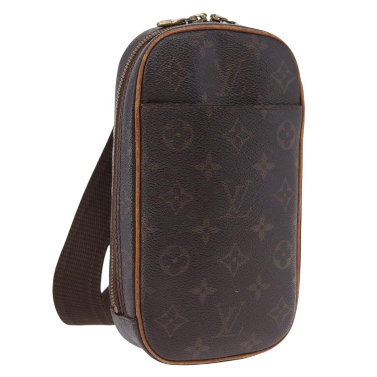 Louis Vuitton Pochette Gange Monogram Canvas Brown Canvas Clutche & Pouche Bag (Pre-Owned)