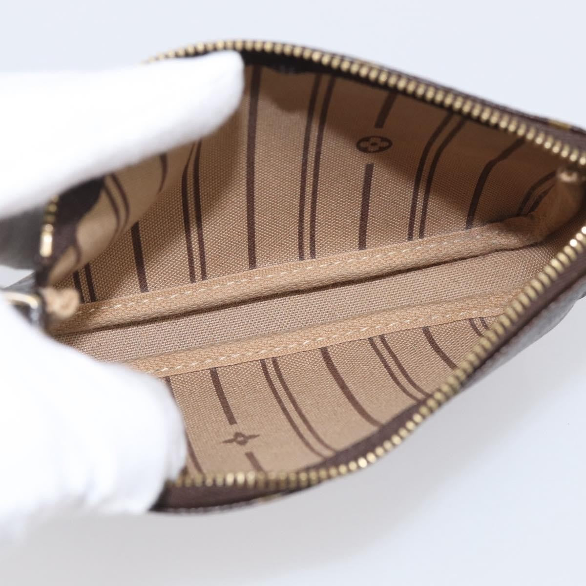 Louis Vuitton Pochette Accessoires Limited Edition Monogram Canvas Brown Canvas Clutche & Pouche Bag (Pre-Owned)